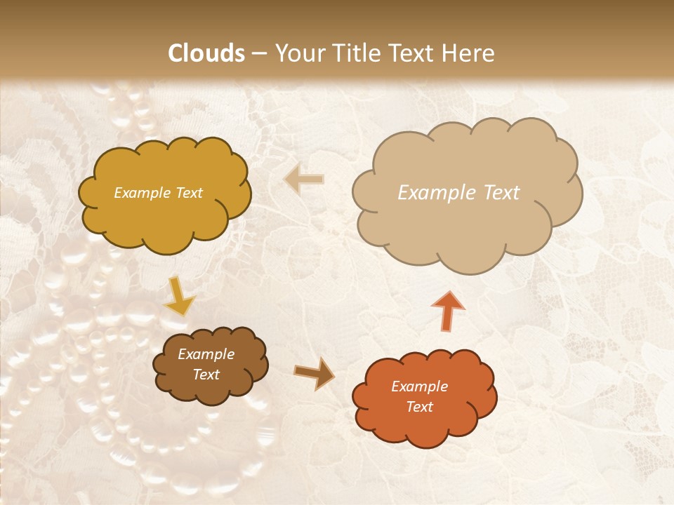 Wedding Bed Celebration PowerPoint Template