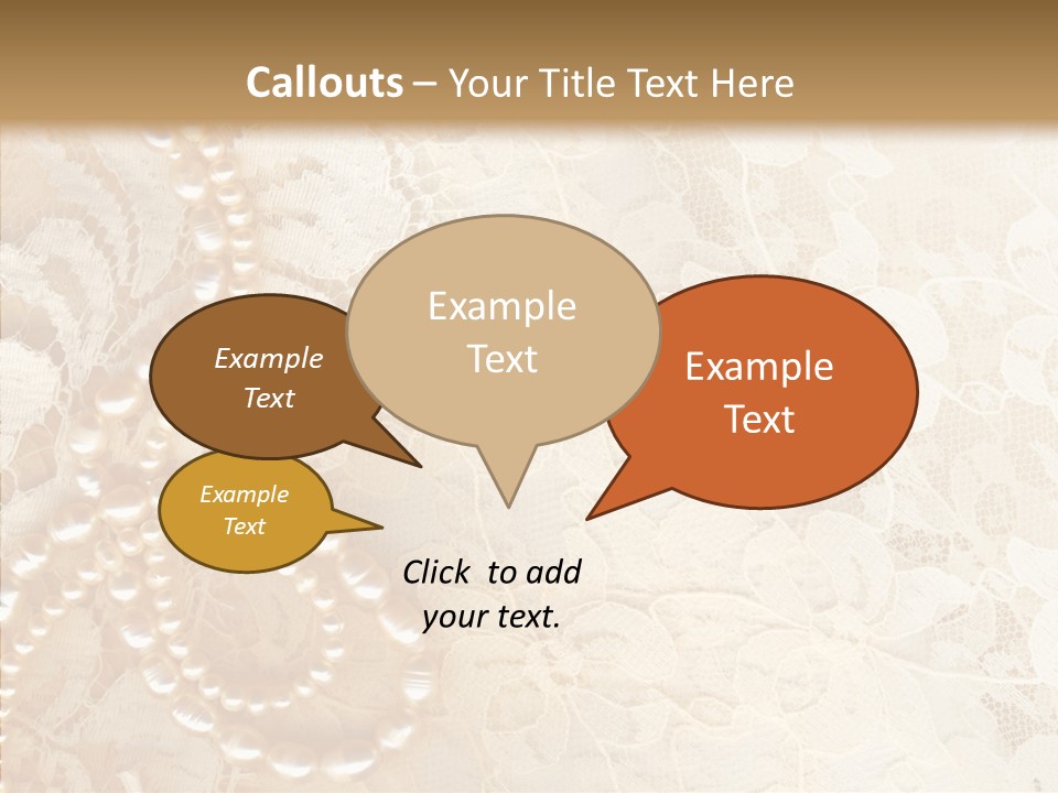 Wedding Bed Celebration PowerPoint Template