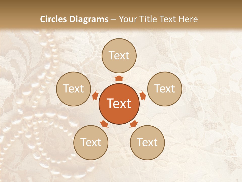 Wedding Bed Celebration PowerPoint Template