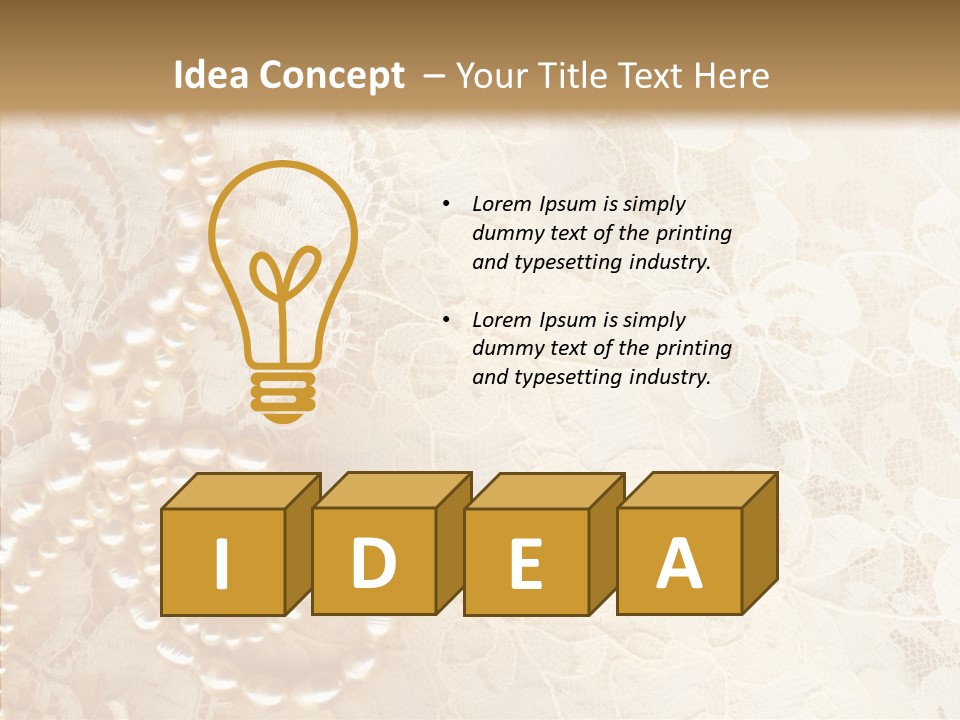 Wedding Bed Celebration PowerPoint Template