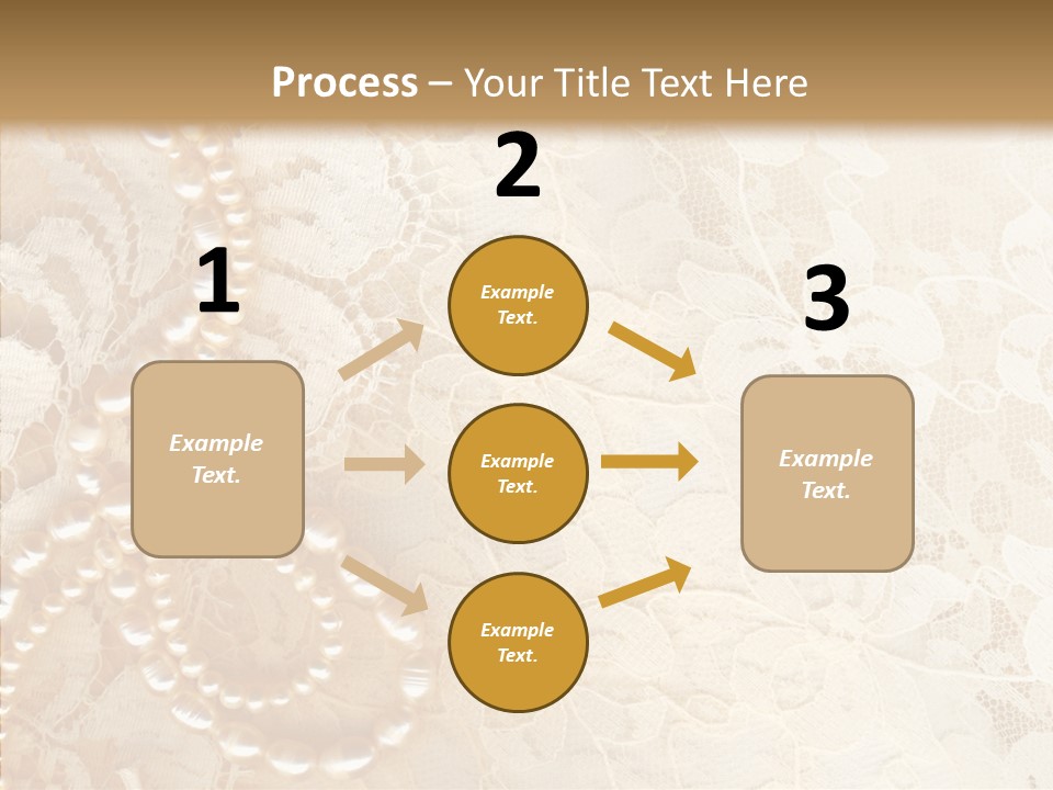 Wedding Bed Celebration PowerPoint Template