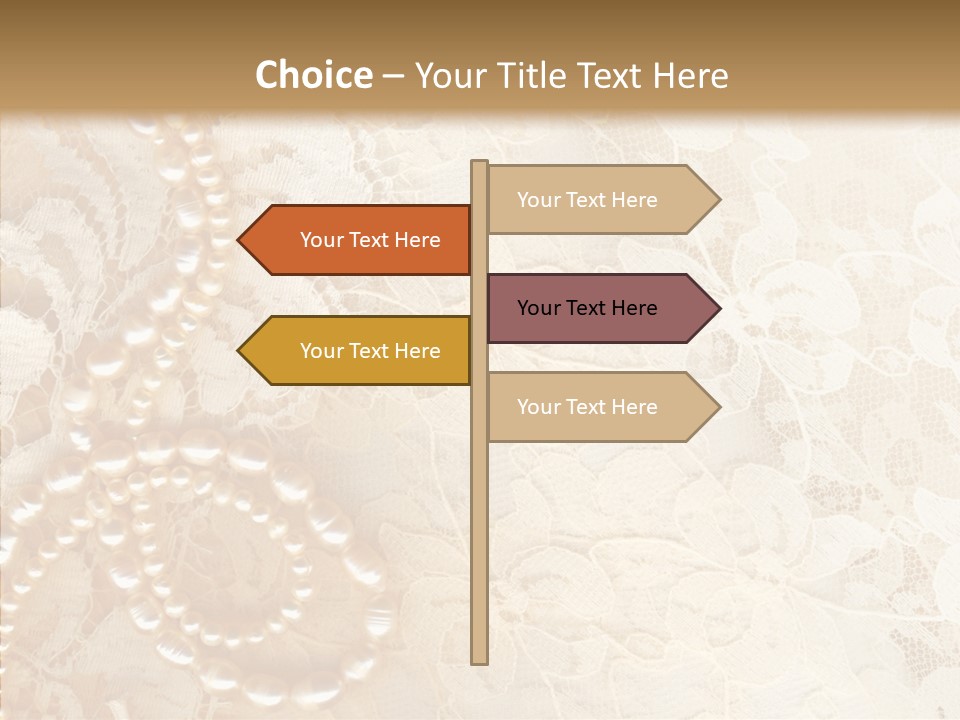 Wedding Bed Celebration PowerPoint Template