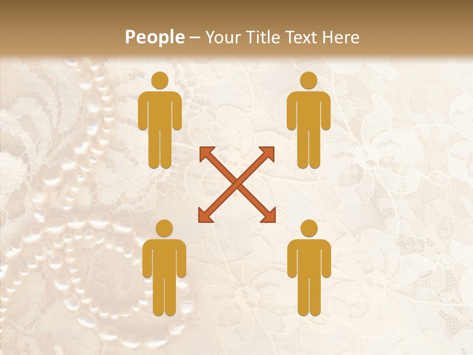 Wedding Bed Celebration PowerPoint Template