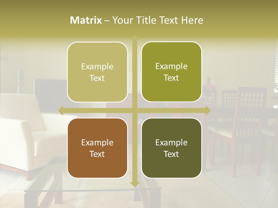 Apartment Sit Realty PowerPoint Template