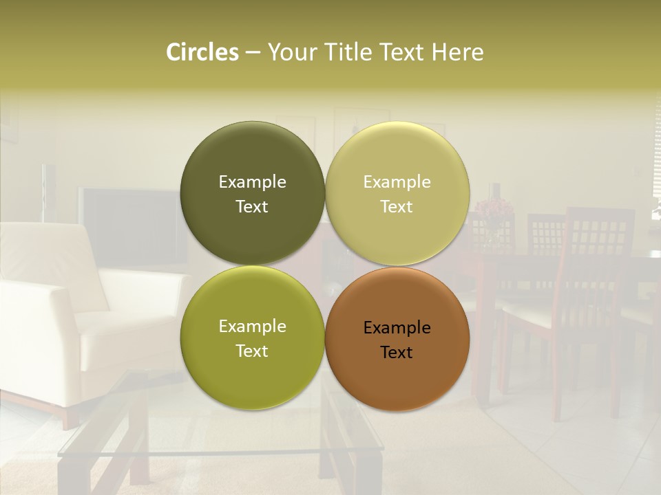 Apartment Sit Realty PowerPoint Template