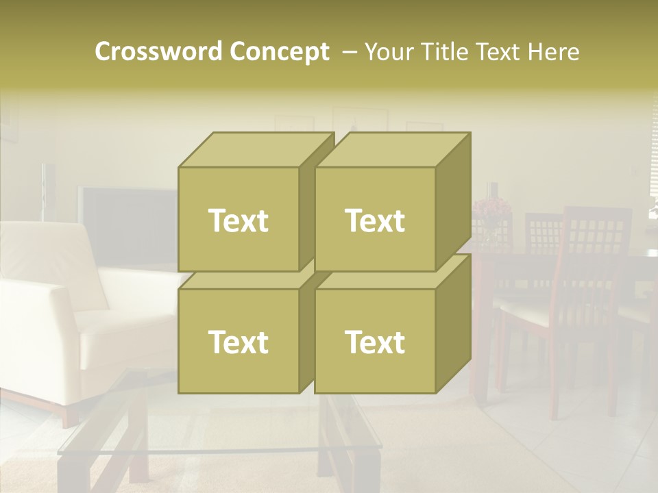 Apartment Sit Realty PowerPoint Template