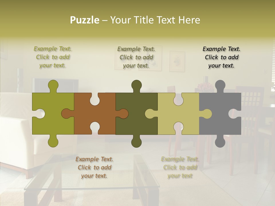 Apartment Sit Realty PowerPoint Template