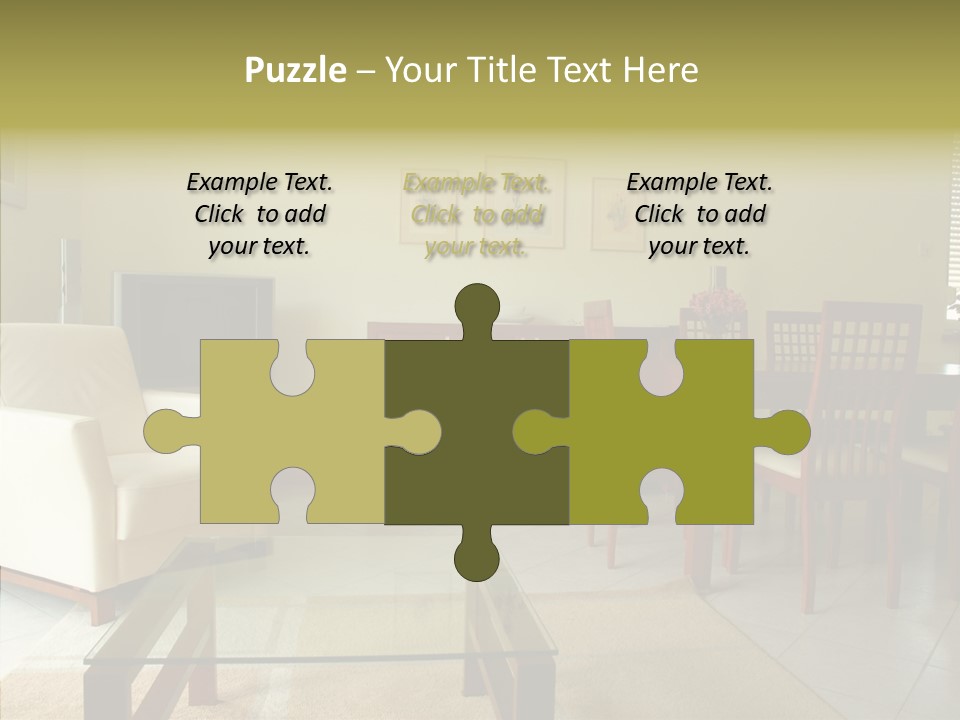 Apartment Sit Realty PowerPoint Template