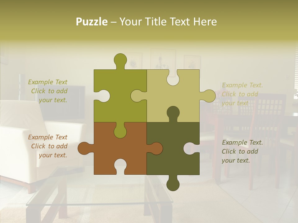 Apartment Sit Realty PowerPoint Template