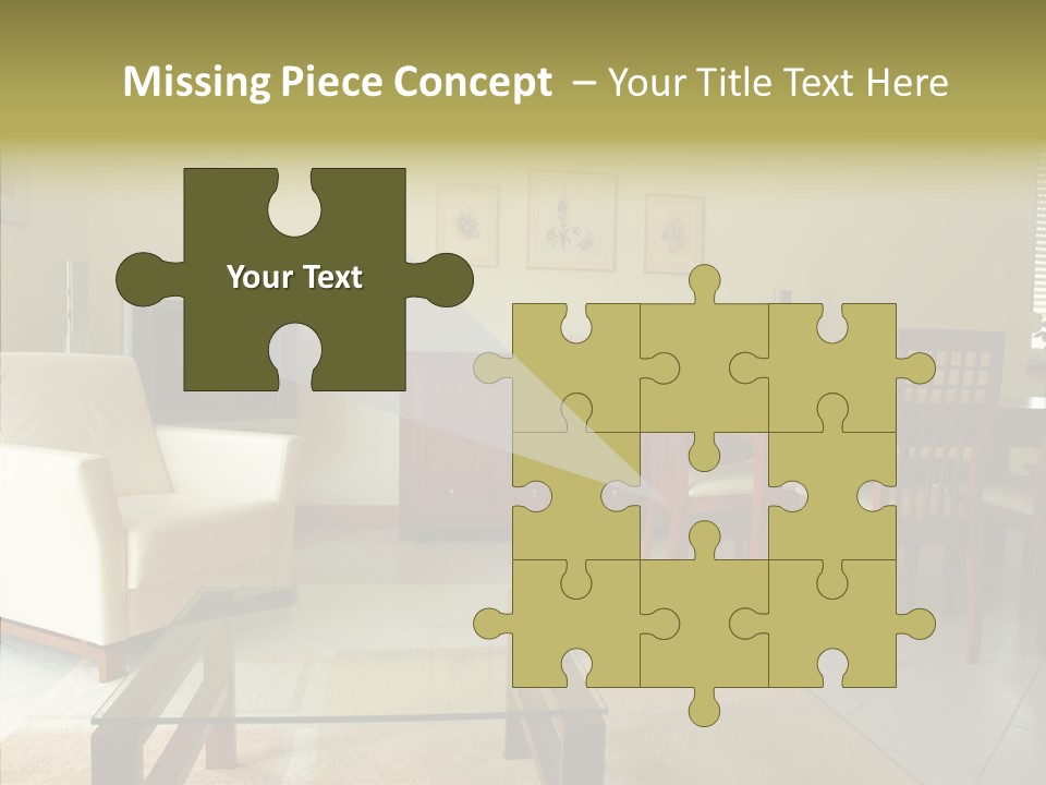 Apartment Sit Realty PowerPoint Template