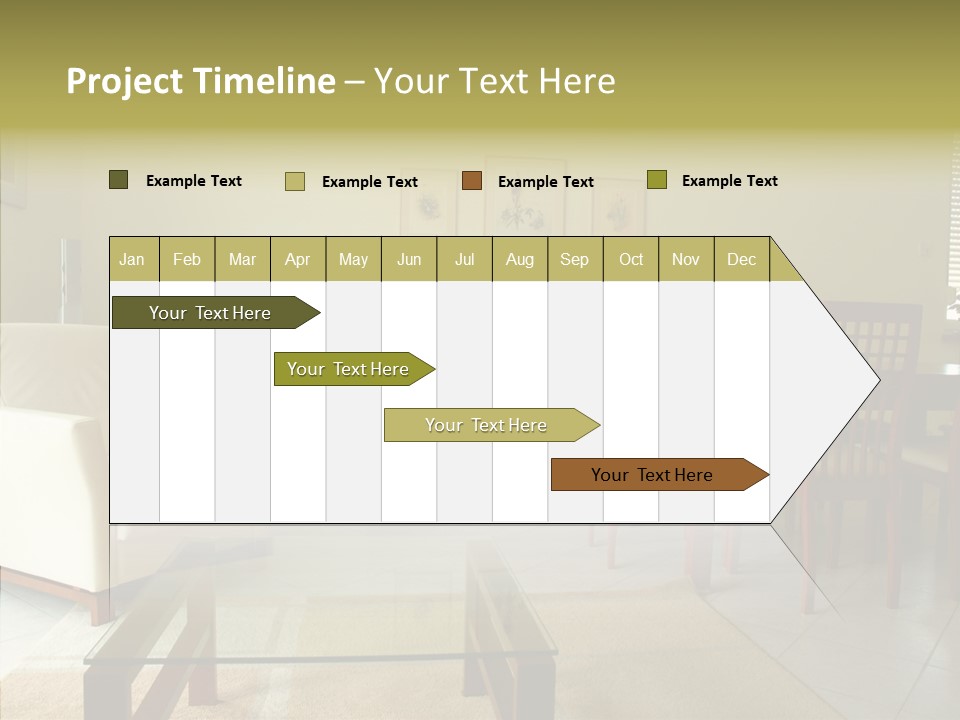 Apartment Sit Realty PowerPoint Template
