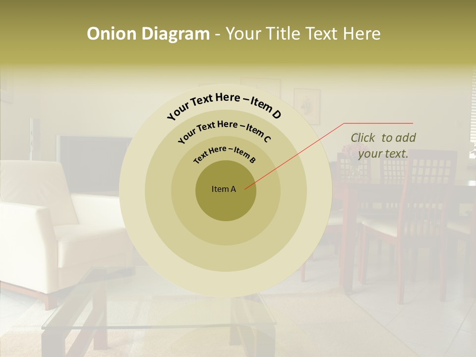 Apartment Sit Realty PowerPoint Template