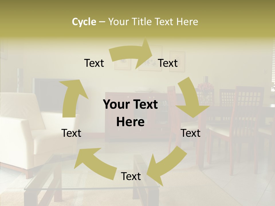Apartment Sit Realty PowerPoint Template