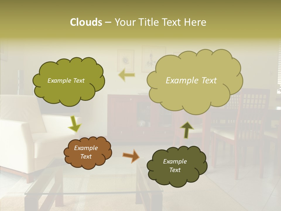 Apartment Sit Realty PowerPoint Template