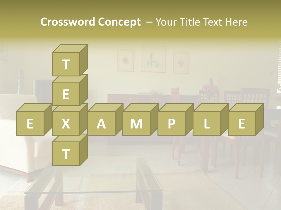 Apartment Sit Realty PowerPoint Template