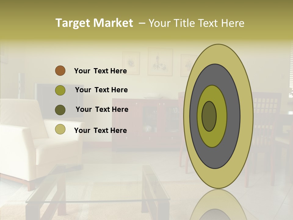 Apartment Sit Realty PowerPoint Template