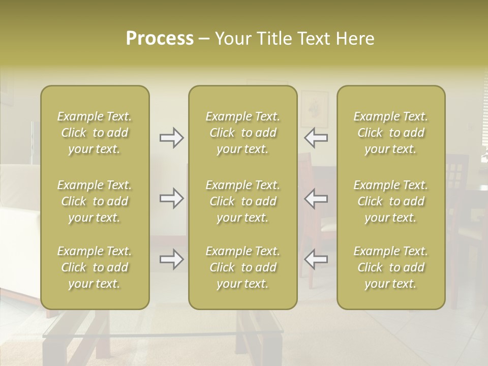 Apartment Sit Realty PowerPoint Template