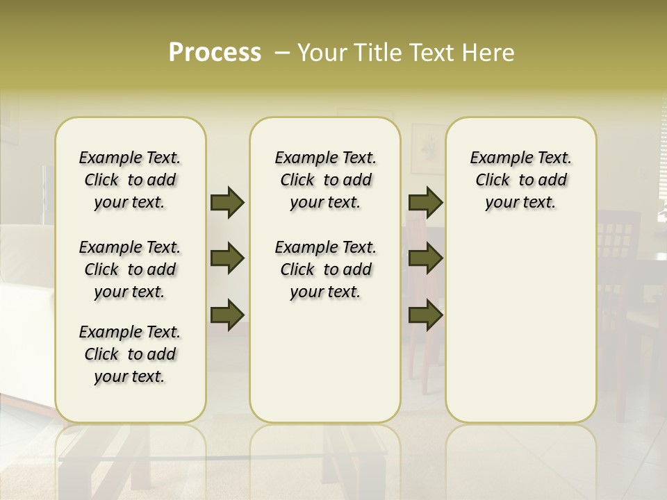 Apartment Sit Realty PowerPoint Template
