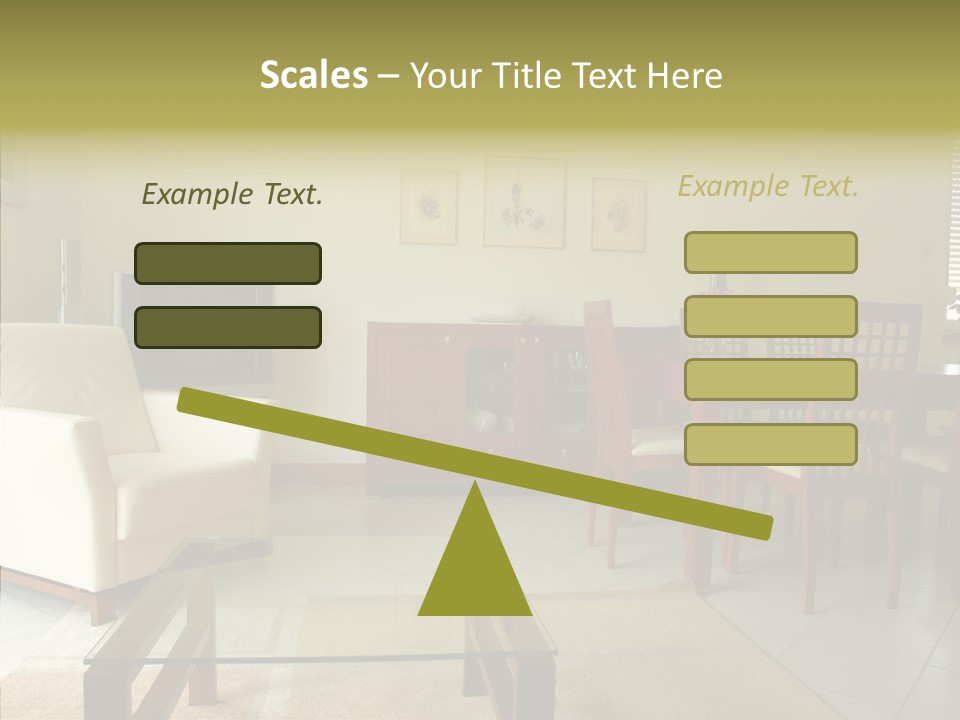Apartment Sit Realty PowerPoint Template