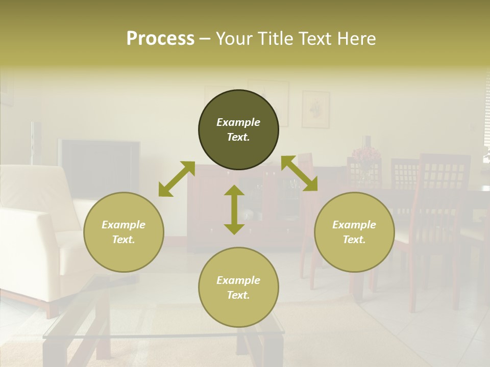 Apartment Sit Realty PowerPoint Template