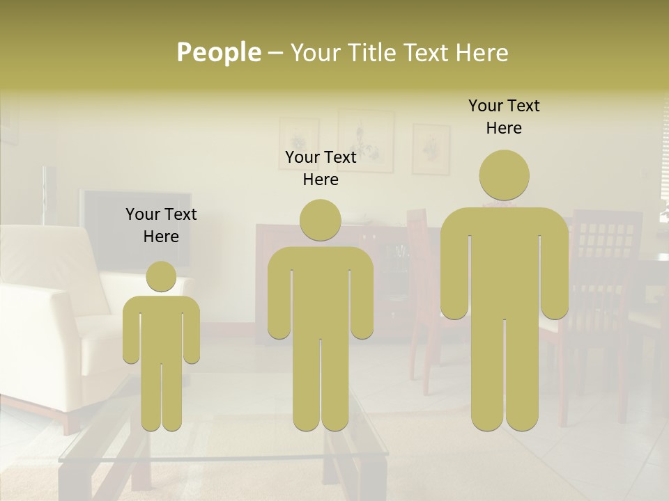 Apartment Sit Realty PowerPoint Template