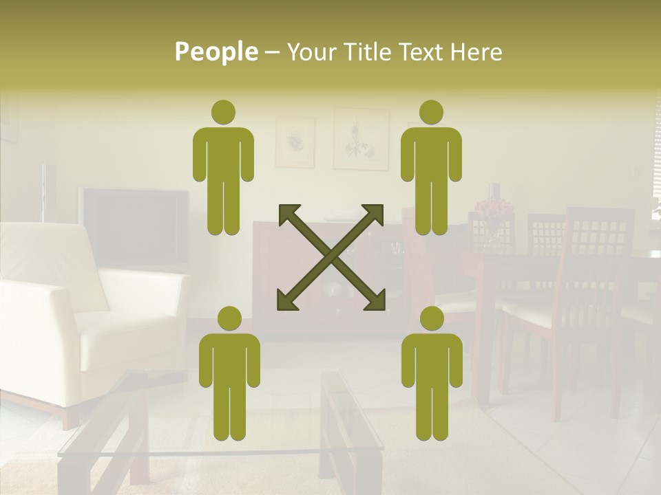 Apartment Sit Realty PowerPoint Template