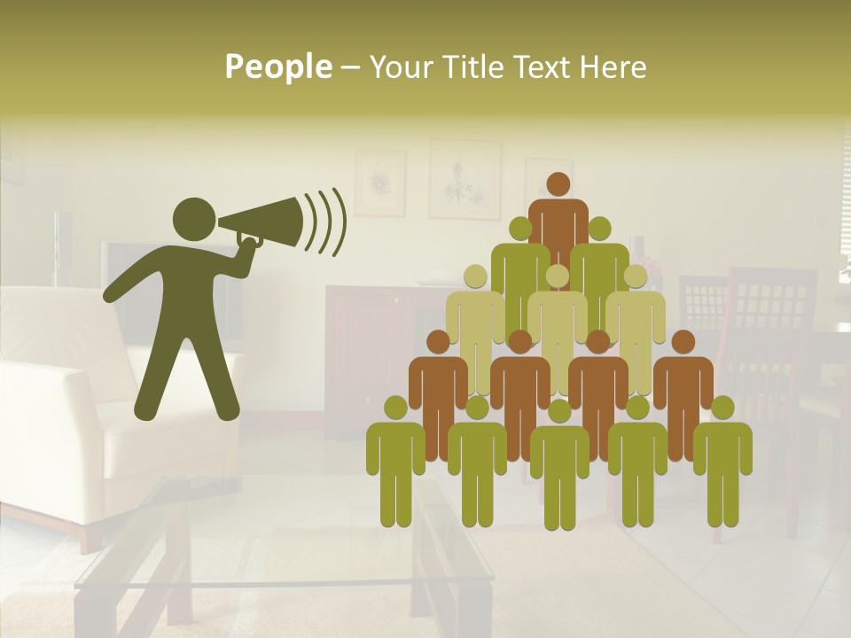 Apartment Sit Realty PowerPoint Template