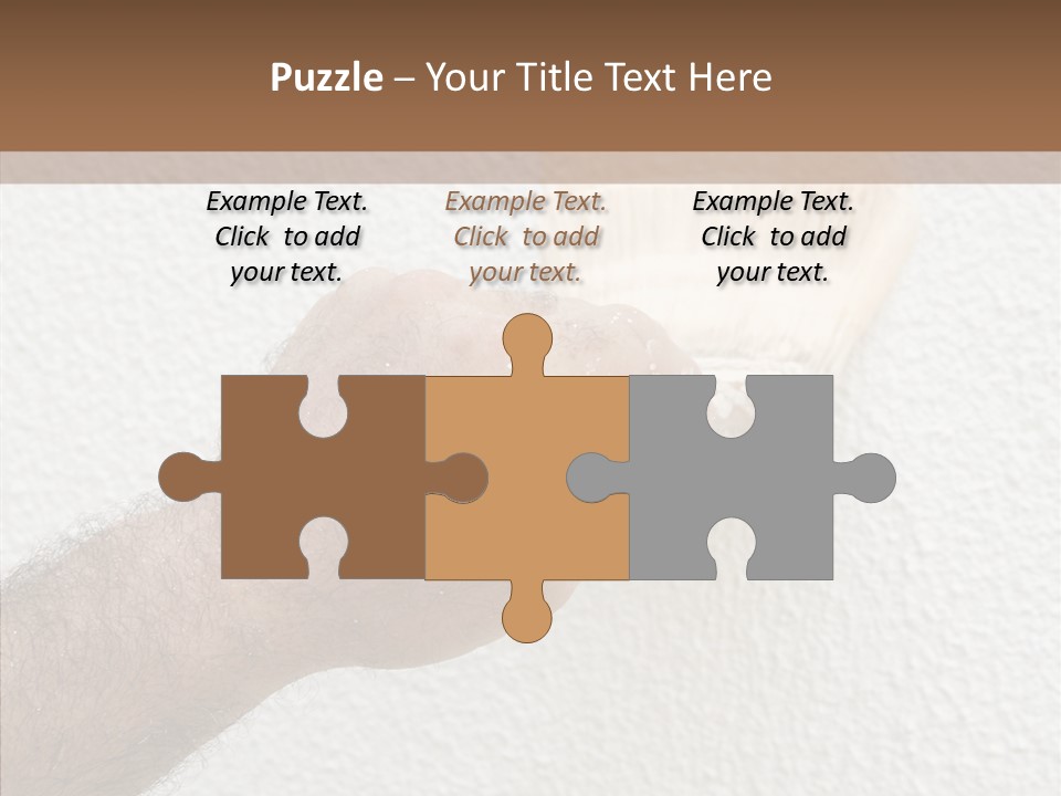 Color Home Construction PowerPoint Template