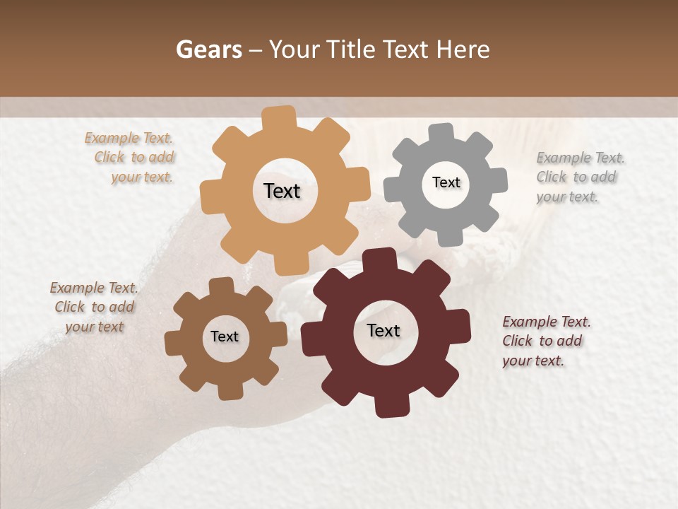 Color Home Construction PowerPoint Template