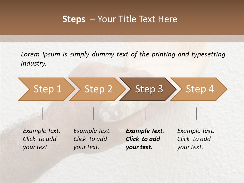 Color Home Construction PowerPoint Template