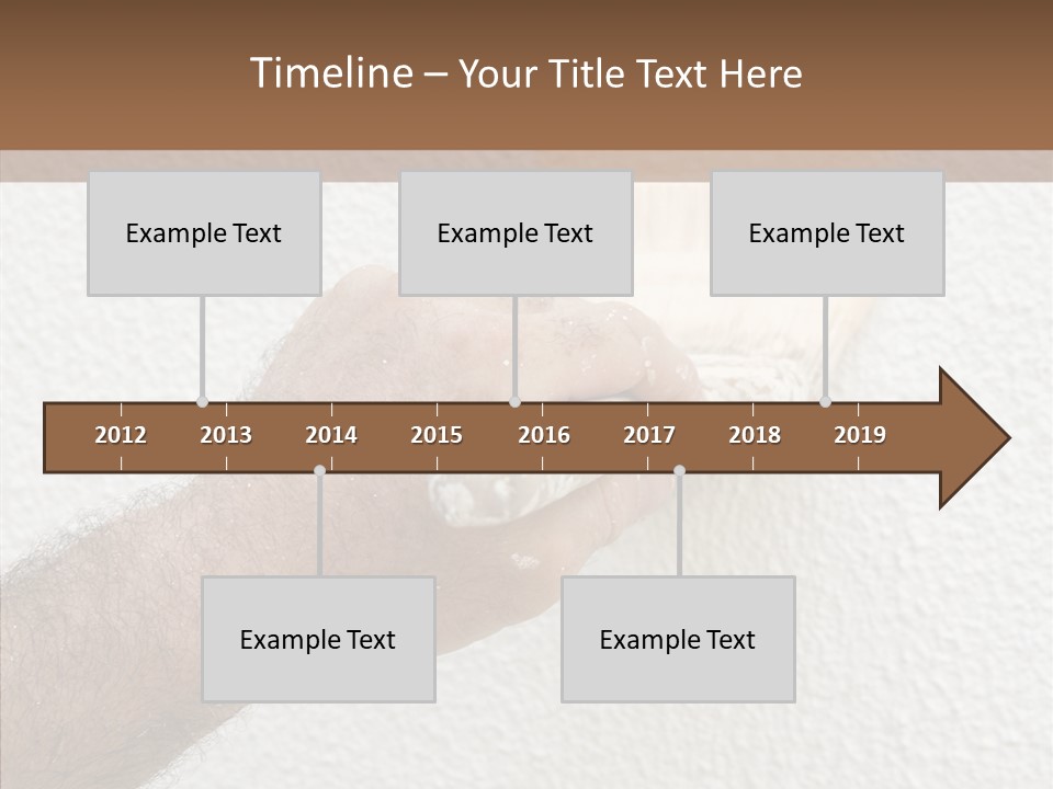 Color Home Construction PowerPoint Template