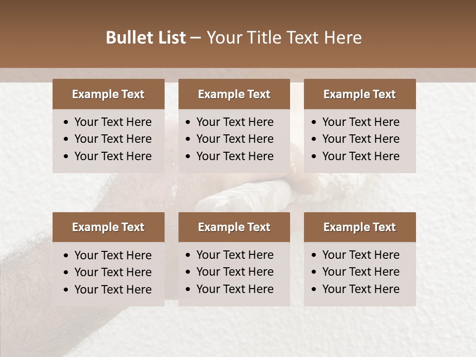 Color Home Construction PowerPoint Template