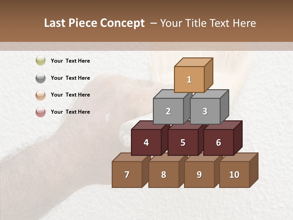 Color Home Construction PowerPoint Template