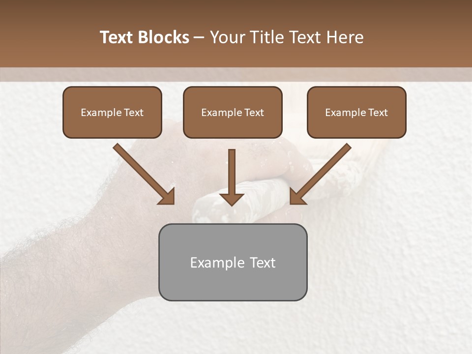 Color Home Construction PowerPoint Template
