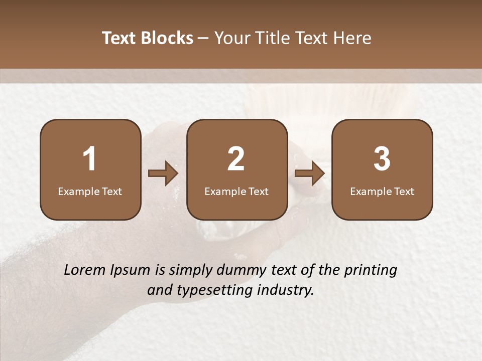 Color Home Construction PowerPoint Template