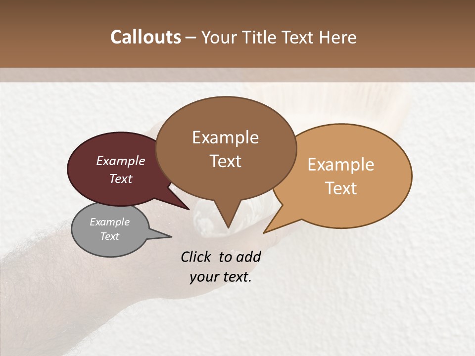 Color Home Construction PowerPoint Template