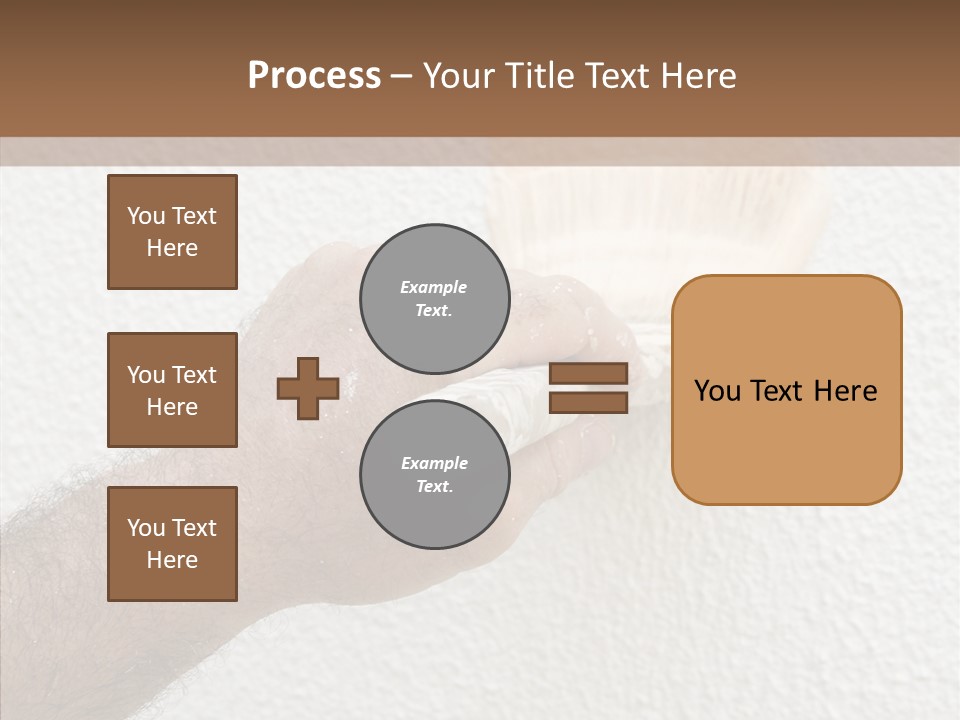 Color Home Construction PowerPoint Template
