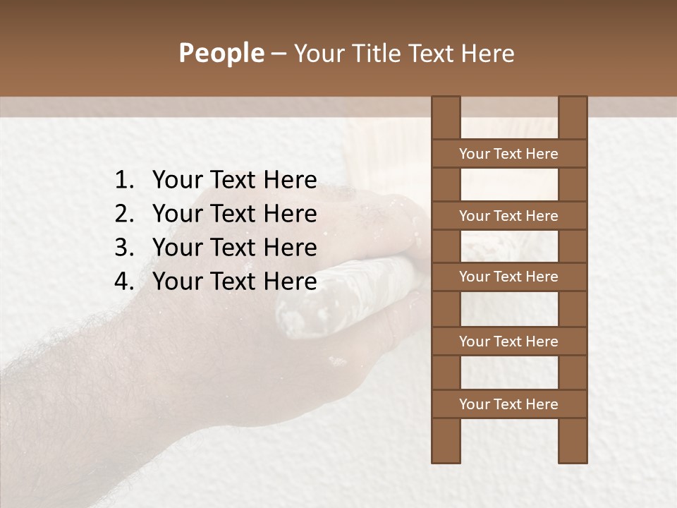 Color Home Construction PowerPoint Template