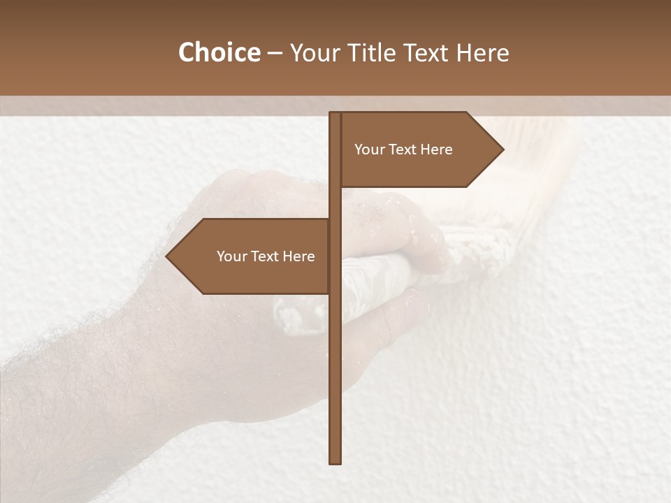 Color Home Construction PowerPoint Template