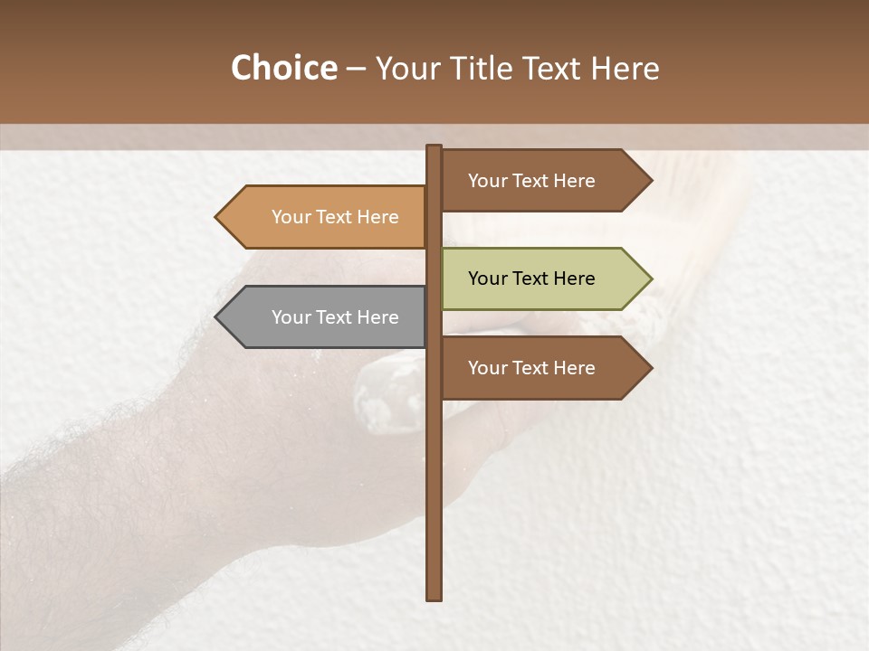 Color Home Construction PowerPoint Template
