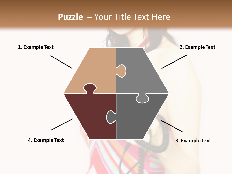 Deejay Fashion Listen PowerPoint Template