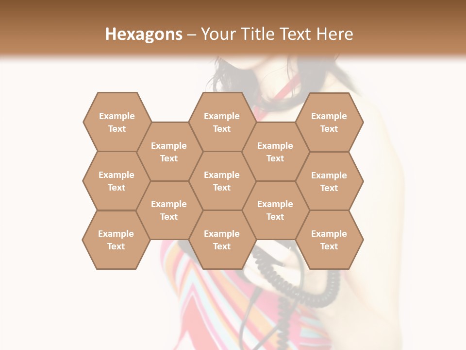 Deejay Fashion Listen PowerPoint Template