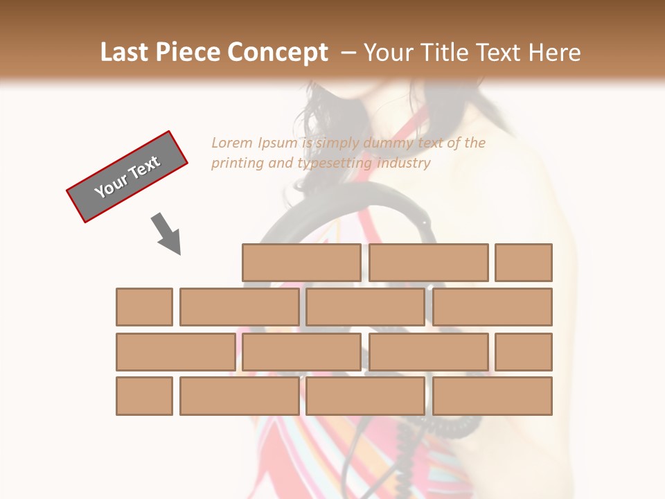 Deejay Fashion Listen PowerPoint Template