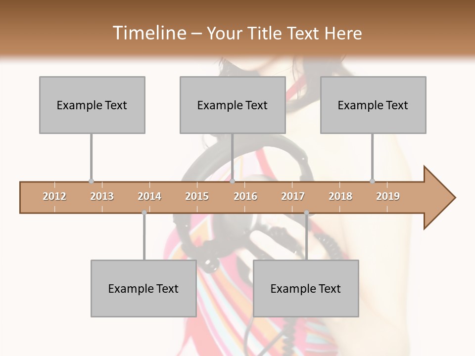 Deejay Fashion Listen PowerPoint Template
