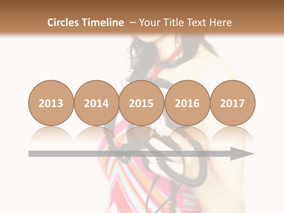 Deejay Fashion Listen PowerPoint Template