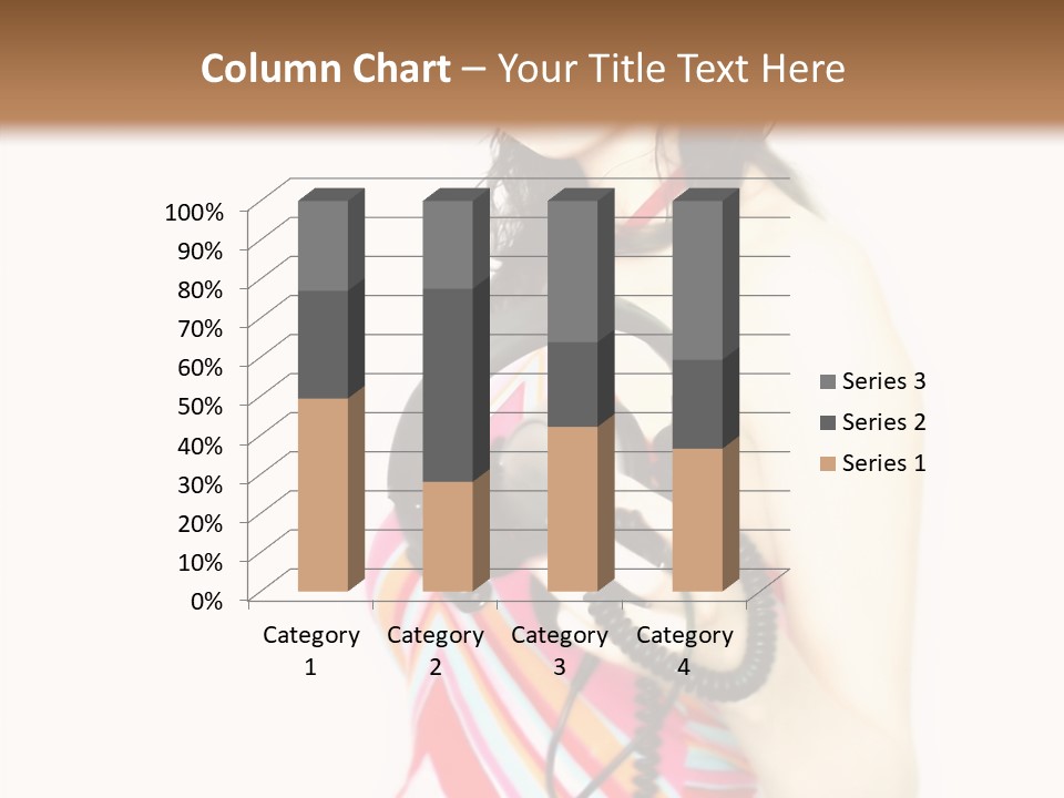 Deejay Fashion Listen PowerPoint Template