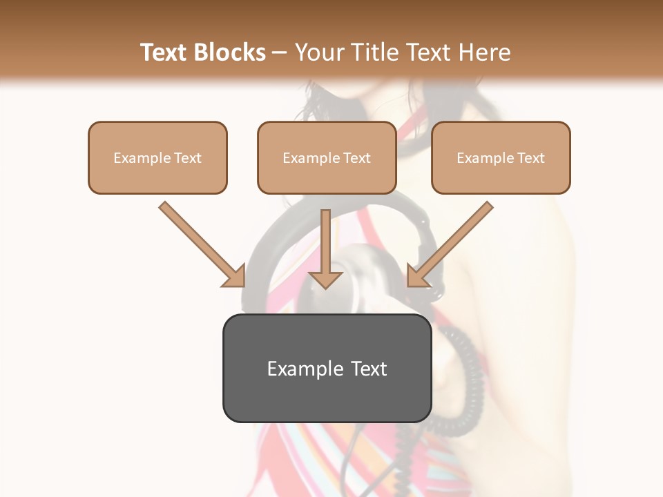 Deejay Fashion Listen PowerPoint Template