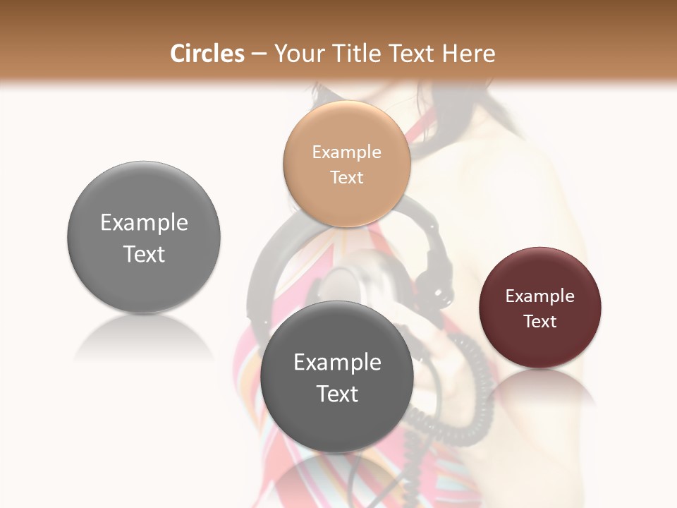 Deejay Fashion Listen PowerPoint Template