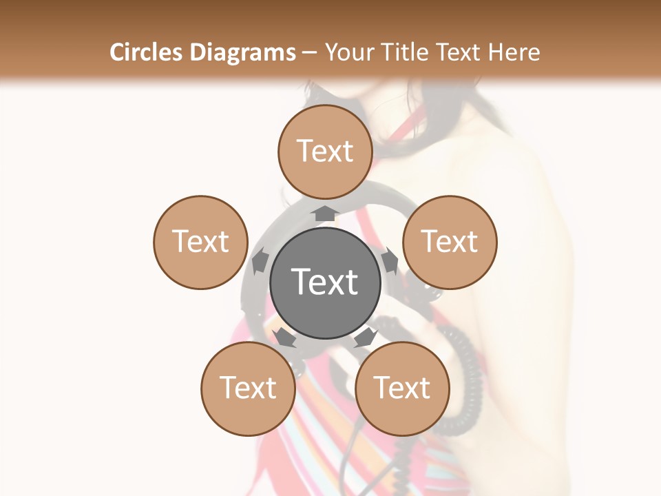 Deejay Fashion Listen PowerPoint Template