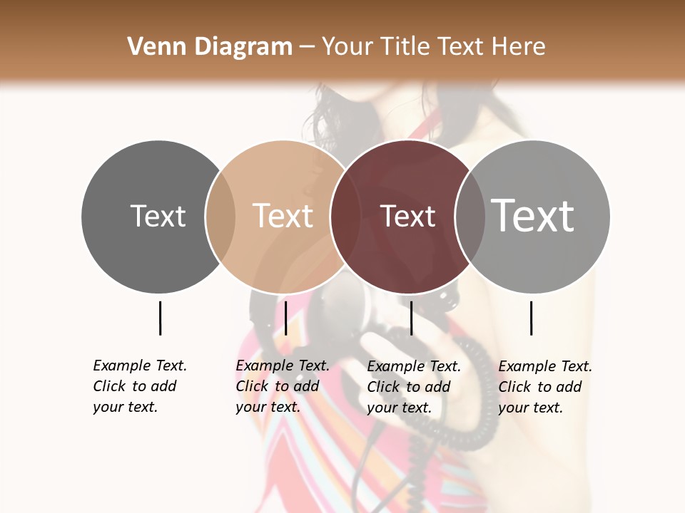 Deejay Fashion Listen PowerPoint Template